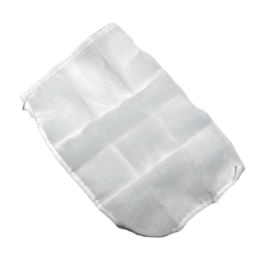 A photograph of NTS 100 Micron Mesh Bag for compost tea on white background.