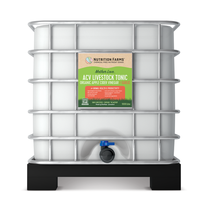 MotherLove™ Apple Cider Vinegar + Garlic Livestock Tonic