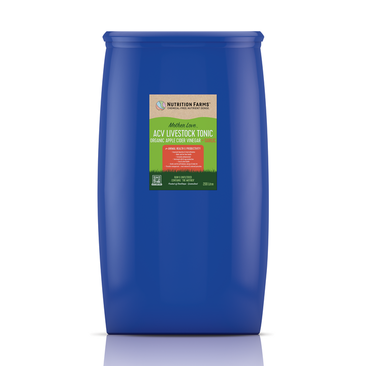 MotherLove™ Apple Cider Vinegar + Garlic Livestock Tonic