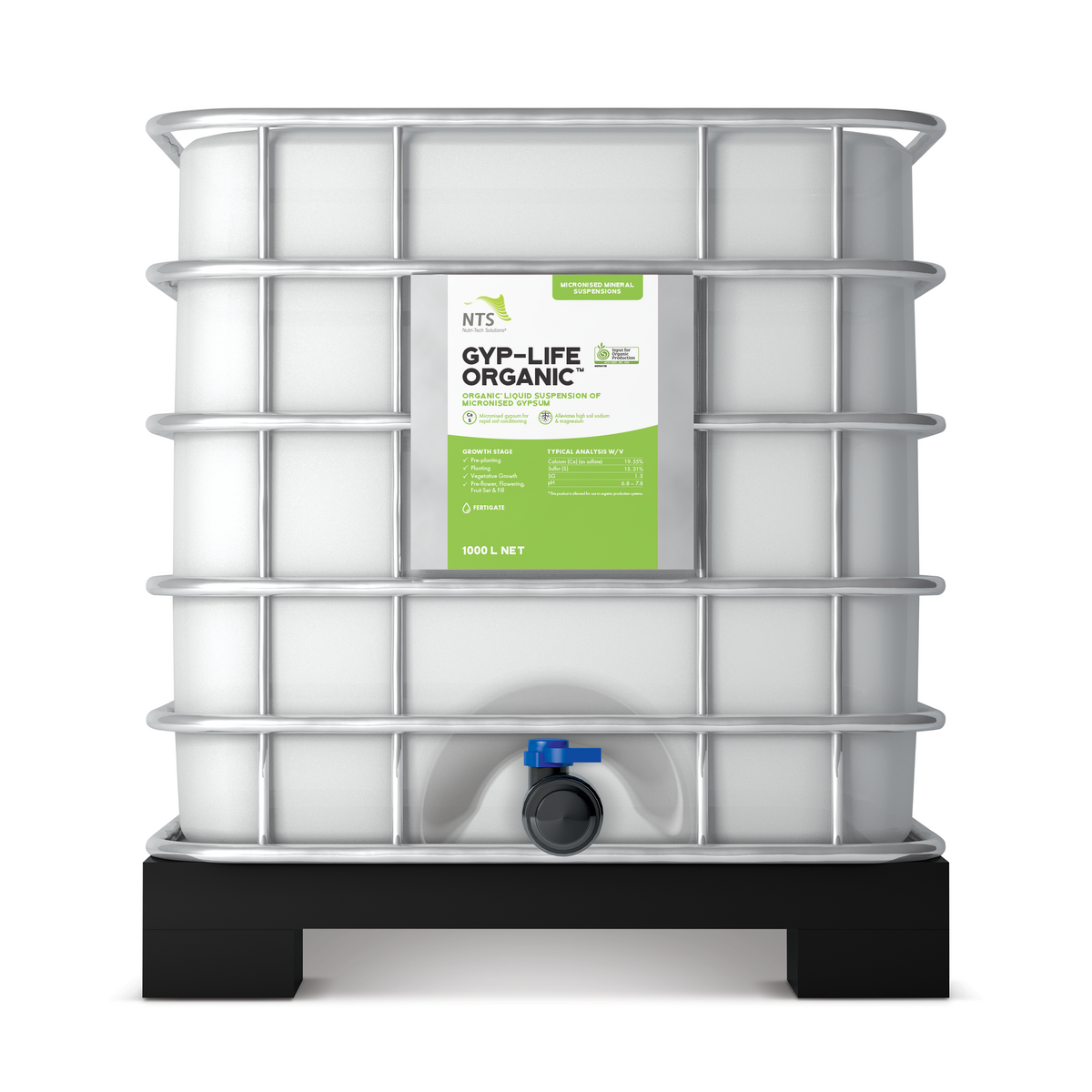 Gyp-Life Organic™ | Liquid Micronised Natural Gypsum – Nutri-Tech ...