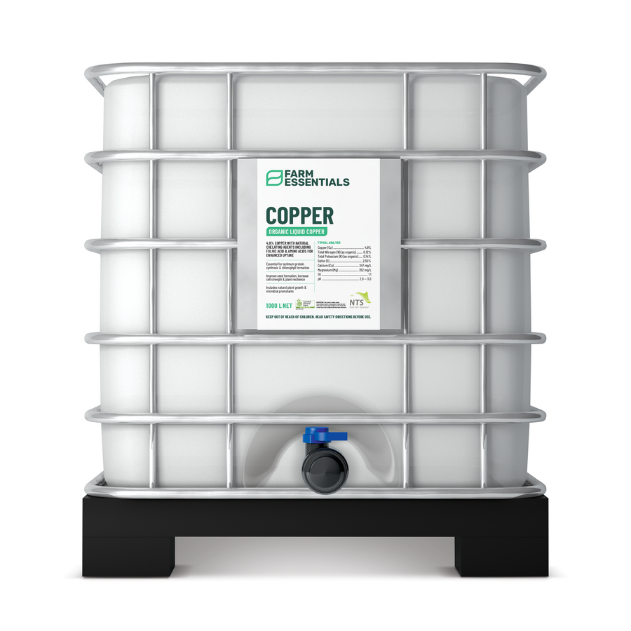 Copper Essentials™ | Organic Liquid Copper Fertiliser | NTS – Nutri ...