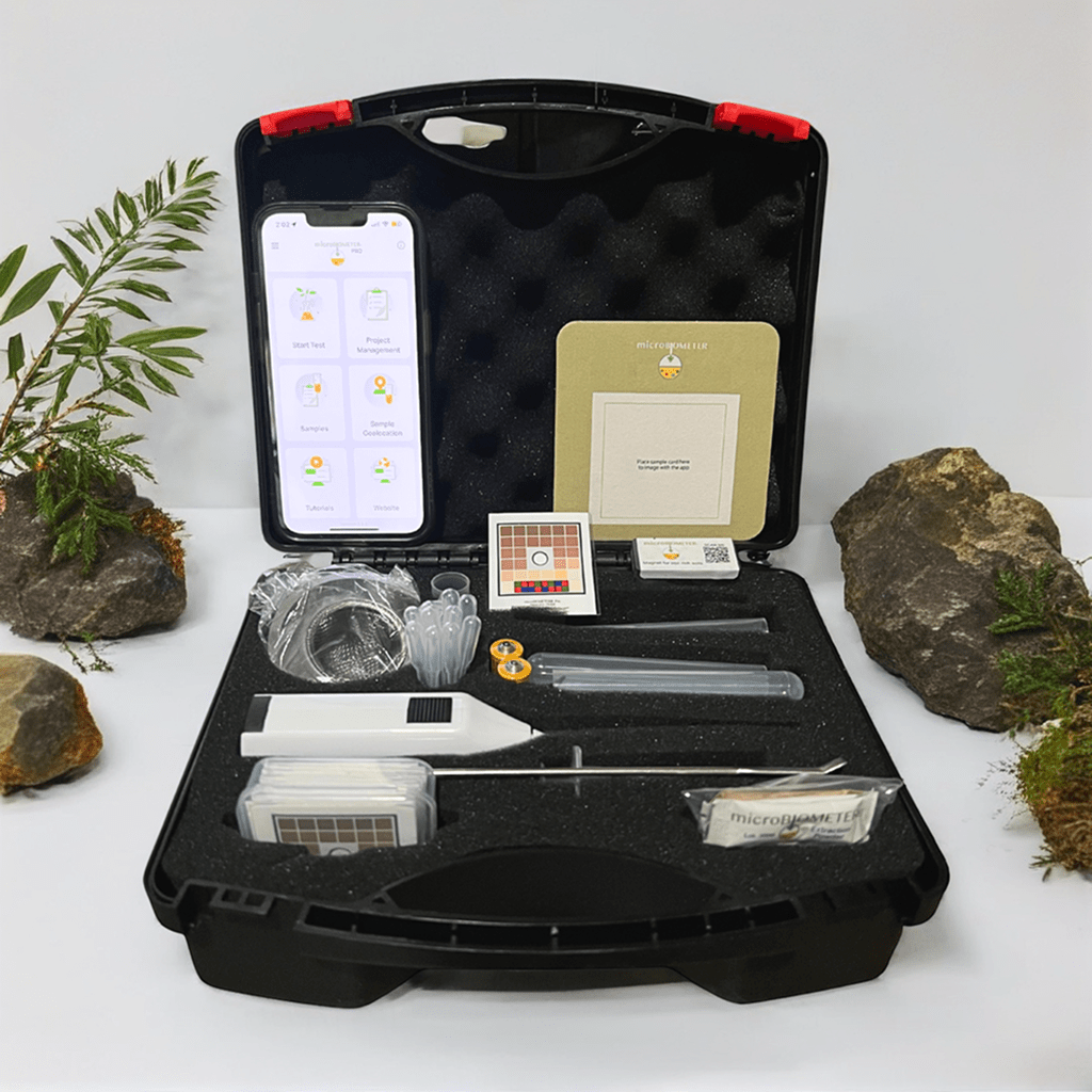Microbiometer Extraction Powder microBIOMETER® PRO | Measure Microbial Count in Soils and Compost ...